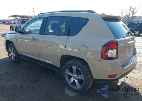 2016 Jeep Compass High Altitude Edition from USA, damaged, VIN 1C4NJCEA3GD801417
